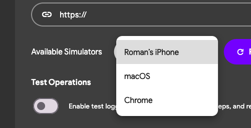 Sync up your available simulators